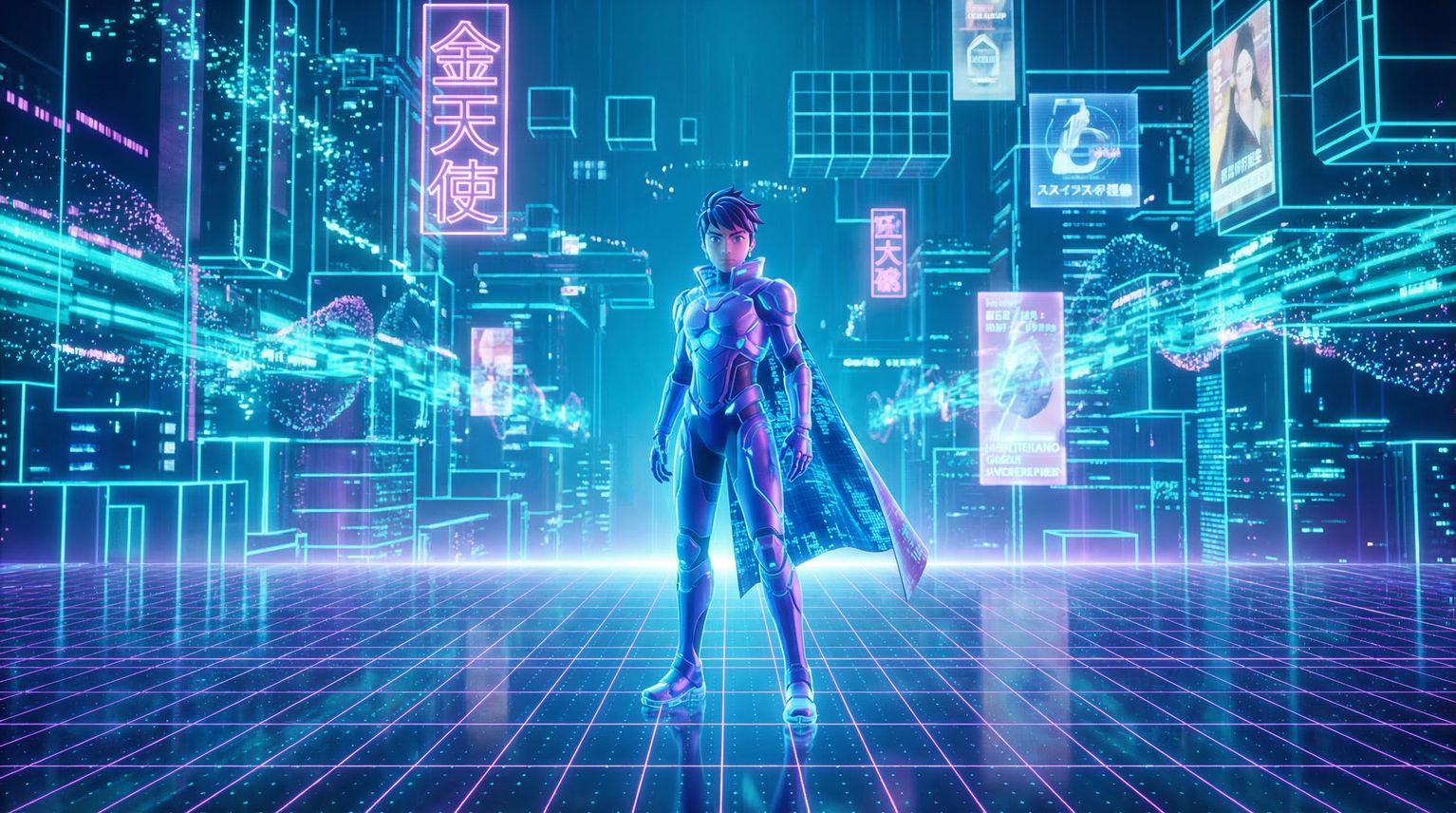 高清3D动漫 3D动漫角色制作视频